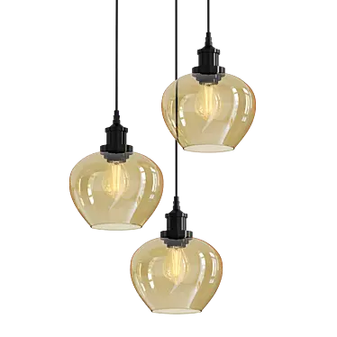 Elegant Viokef Jonas Chandelier 3D model image 1 