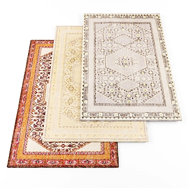 High-Res Carpets Collection 3D model image 1 