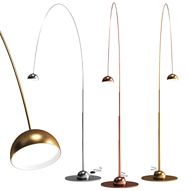 Laurameroni Satellite Floor Lamp 3D model image 1 