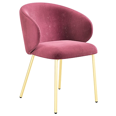 Italian Connubia Calligaris Tuka Chair: Elegant Comfort 3D model image 1 