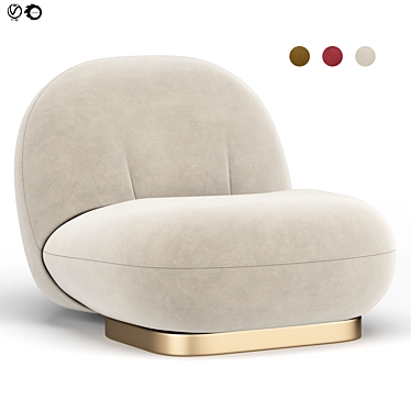 Sleek Pacha Chair: Modern Elegance 3D model image 1 