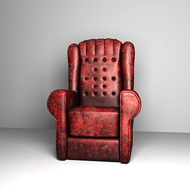 Cozy Nest Armchair 3D model image 1 