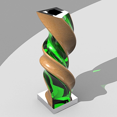 Modern Ceramic Vase 3D model image 1 