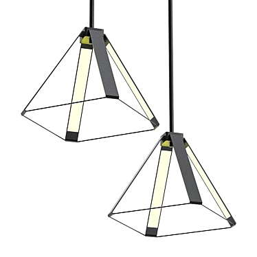 Bonke: Innovative Design Lamps 3D model image 1 