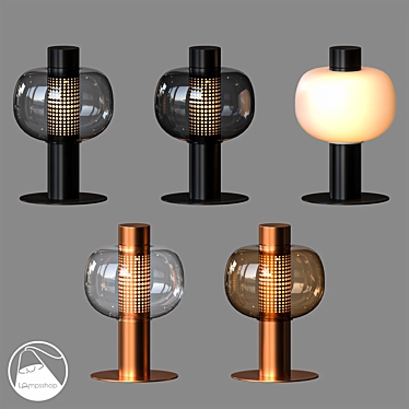 Sleek Spuf Table Lamp: Modern Design 3D model image 1 