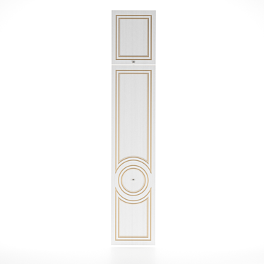 Closet Door: Stylish and Functional 3D model image 1 