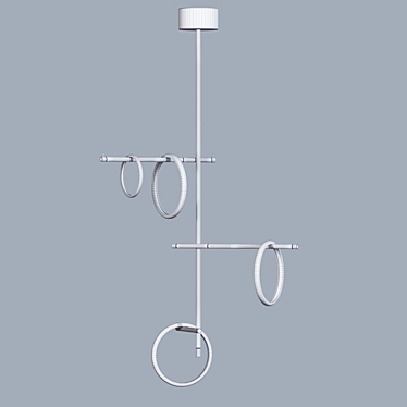 Marchetti SL-01 Suspension Lamp: Sleek Design, Dimmable 3D model image 1 