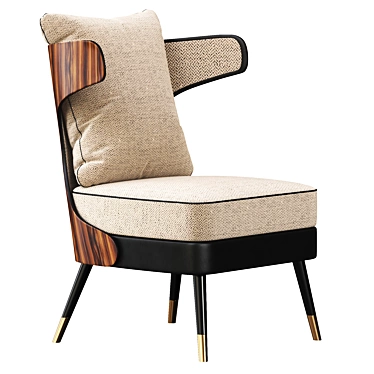 Modern Lounge Chair 3D model image 1 