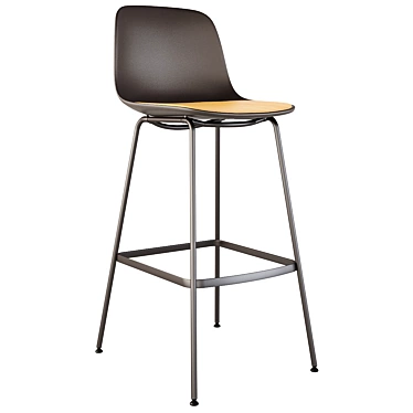 Seela S323: Modern Bar Stool 3D model image 1 