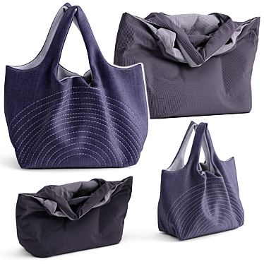 Dual Option Handbags 3D model image 1 