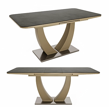 Avanti Rock Dining Table 3D model image 1 