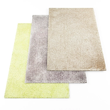 Modern Rugs Collection - Set of 6 3D model image 1 