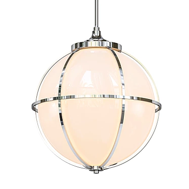 Hinkley  Odeon Pendant: Contemporary Elegance Illuminated 3D model image 1 