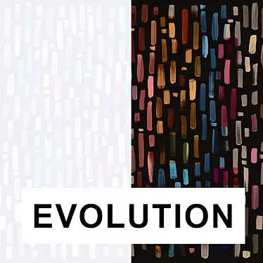 Evolution: Vinyl Wallpapers Collection 3D model image 1 