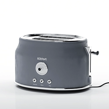 Kitfort Toaster: Perfect Toast Every Time 3D model image 1 