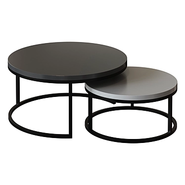 OULANG-TB Coffee Table: Sleek and Stylish Design 3D model image 1 