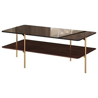 Jordan Coffee Table 3D model image 1 