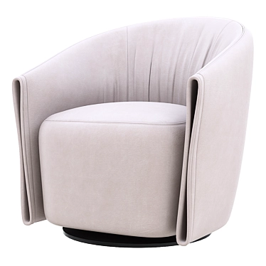 Light Luxury Sofa Chair | Modern and Elegant Design 3D model image 1 