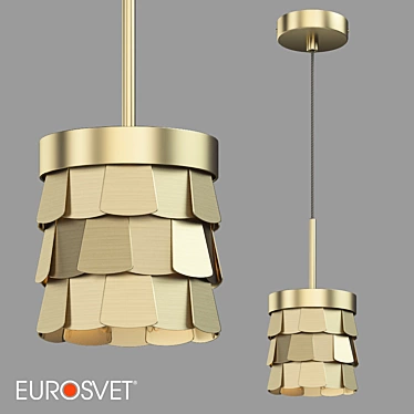 Modern Corazza Pendant Lamp by Bogate's 3D model image 1 