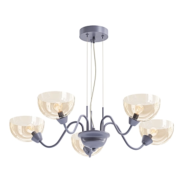 Elegant Lumion Alora Chandelier 3D model image 1 