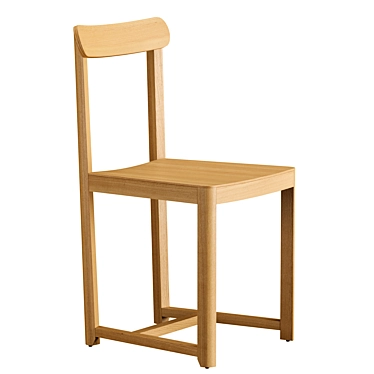 Modern Minimalist Seleri Chair 3D model image 1 