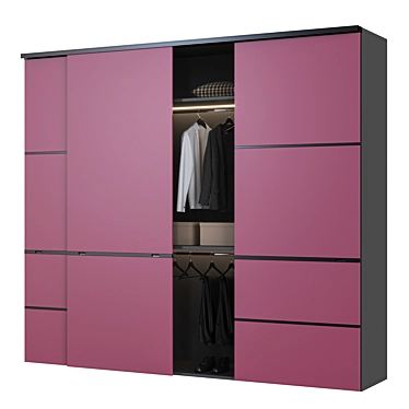 Convertible Edit Poly Cupboard 3D model image 1 