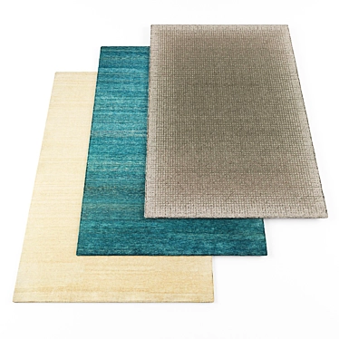 High Resolution Rugs Set 3D model image 1 