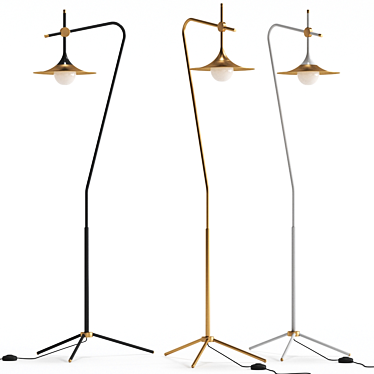 Modern Intueri S-1 Floor Lamp 3D model image 1 