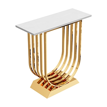 Capital Console: Elevated Elegance 3D model image 1 