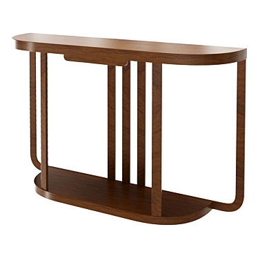 Elegant Daniel Console Table 3D model image 1 