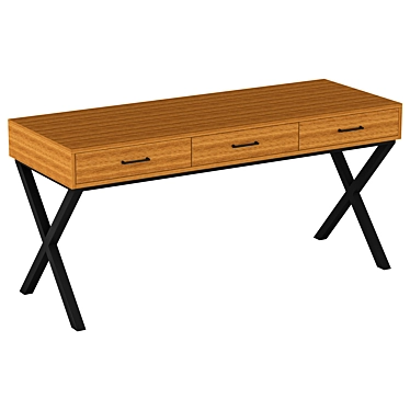 Minimalist Loft Table Michigan 3D model image 1 