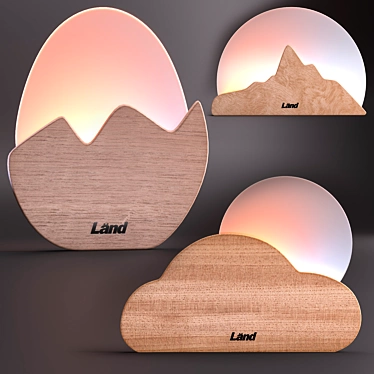 Luminous Landscapes Night Lights 3D model image 1 