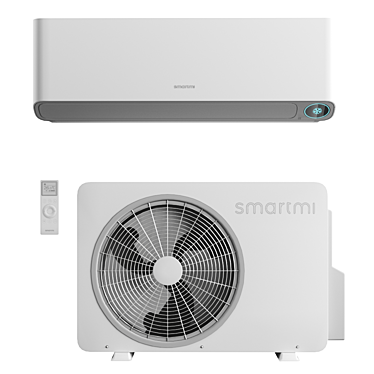 Xiaomi Smartmi Inverter AC: Efficient Cooling for Any Space 3D model image 1 