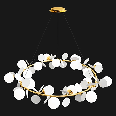 Elegant Matisse R Self Chandelier 3D model image 1 