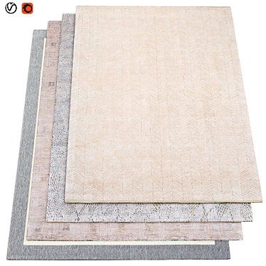 Luxury Collection | High-Quality Carpets 3D model image 1 