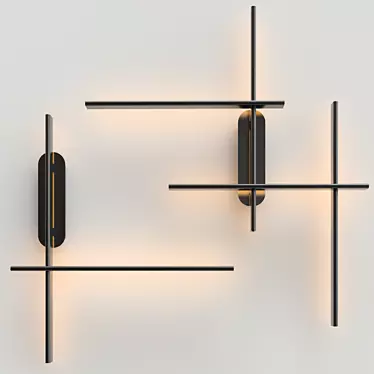 Rudy Wall Lamp Collection: Elegant and Versatile Illumination 3D model image 1 