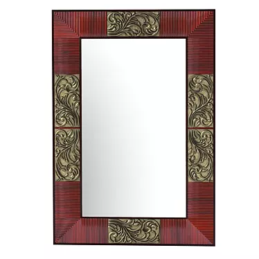 Sarantino STL Mirror - 610 x 19 x 883mm 3D model image 1 