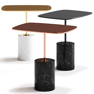 Sleek Jey Coffee Table: Modern Elegance 3D model image 1 