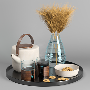 Elegant Decor Set: High Quality & Versatile 3D model image 1 