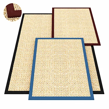 Klara Modern Designer Rug 3D model image 1 