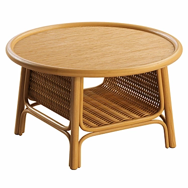 Modern CORRIDOR Low Coffee Table 3D model image 1 