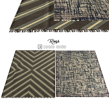  Luxe Carpets: Elegant, Durable Flooring 3D model image 1 