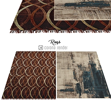 Luxury Carpets: Exquisite Design & Superior Quality 3D model image 1 