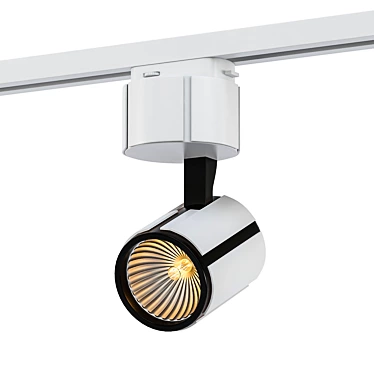 Sleek Dewa Track Lighting 3D model image 1 