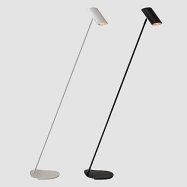  Contemporary Floor Lamp - Lucide Hester 3D model image 1 