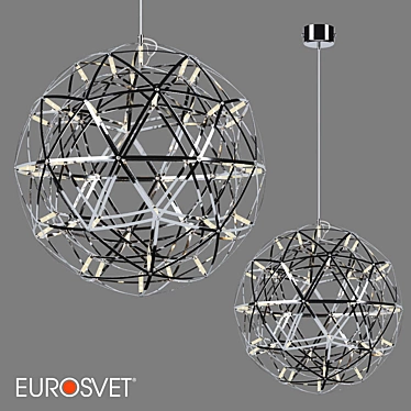 Plesso LED Pendant by Bogate's 3D model image 1 