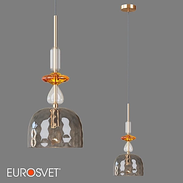 Smoky Dream Pendant: Eurosvet 50193/1 3D model image 1 