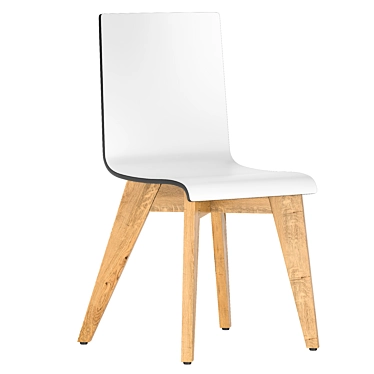 Modern FROVI JIG Laminate Chair 3D model image 1 