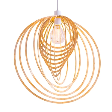 Modern Pendant Light Shade 3D model image 1 