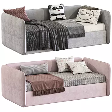 Modern Convertible Sofa Bed - WEENY 3D model image 1 